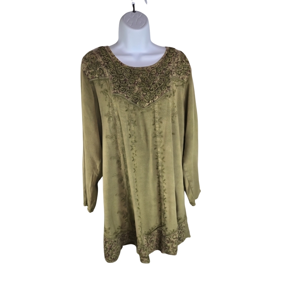 The OM Company Boho Hippie Ethnic Dress